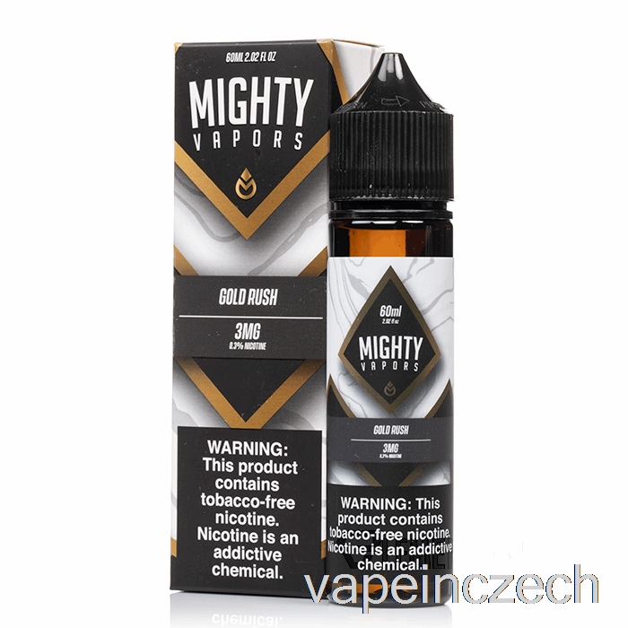 Zlatá Horečka - Mocné Výpary - 60ml 0mg Vape Bez Nikotinu